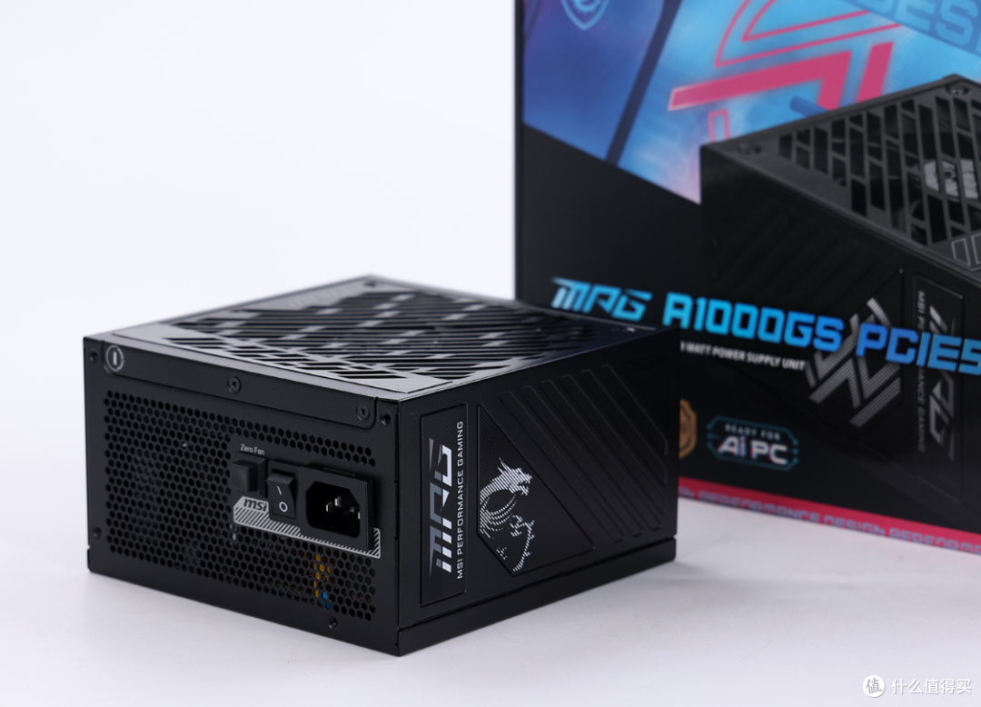 5090D搭配265K整机用啥电源？微星MPG A1000GS PCIE5暗黑电源实测