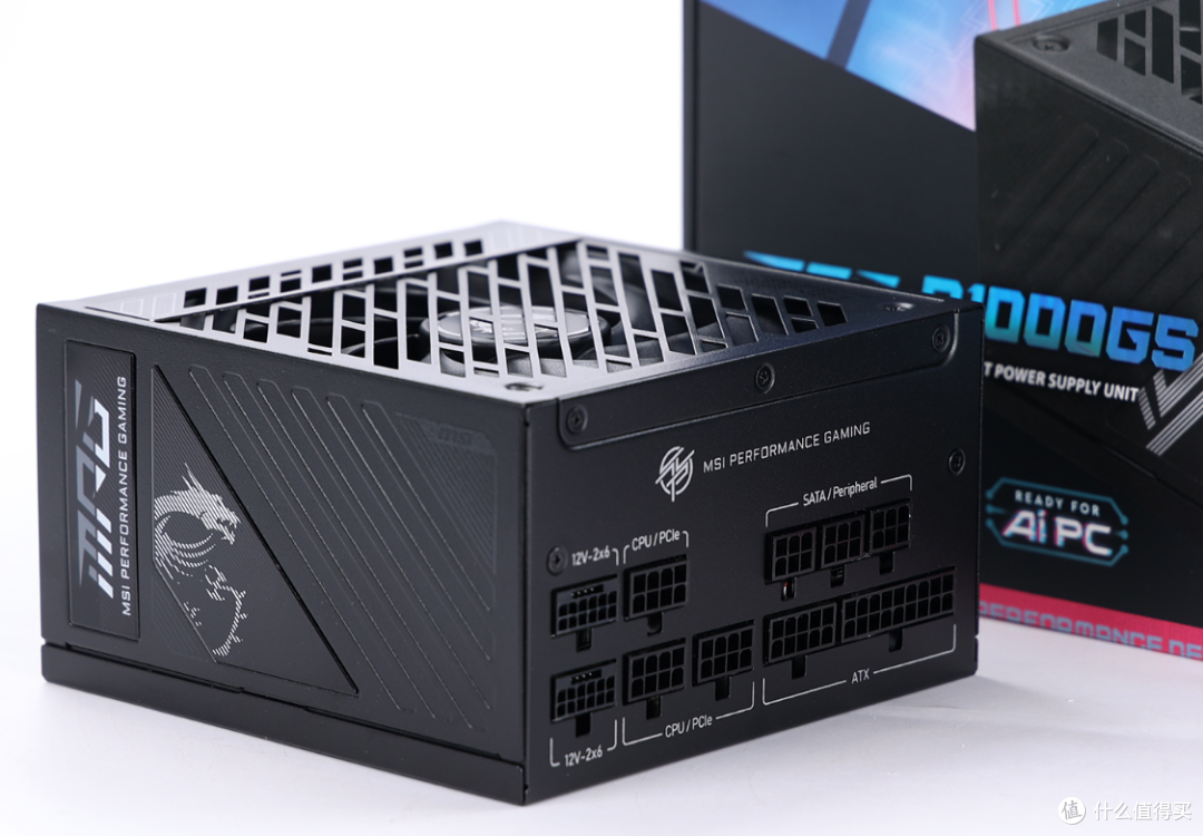 5090D搭配265K整机用啥电源？微星MPG A1000GS PCIE5暗黑电源实测