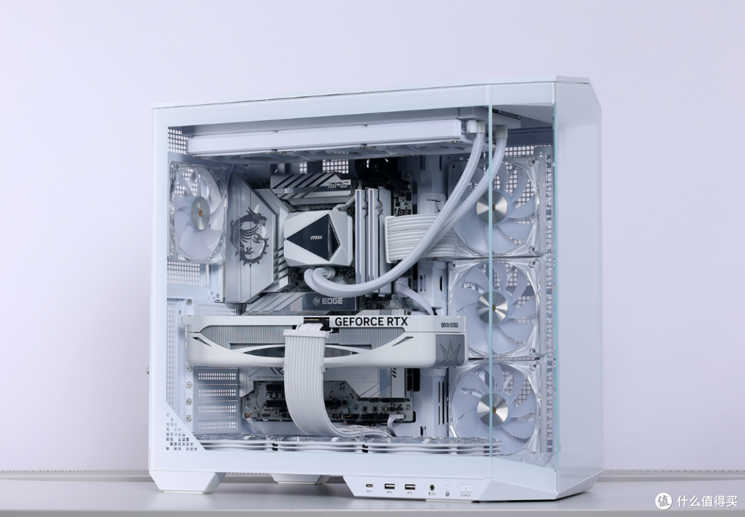 5090D搭配265K整机用啥电源？微星MPG A1000GS PCIE5暗黑电源实测