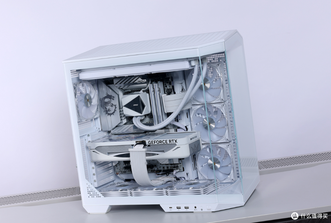 5090D搭配265K整机用啥电源？微星MPG A1000GS PCIE5暗黑电源实测