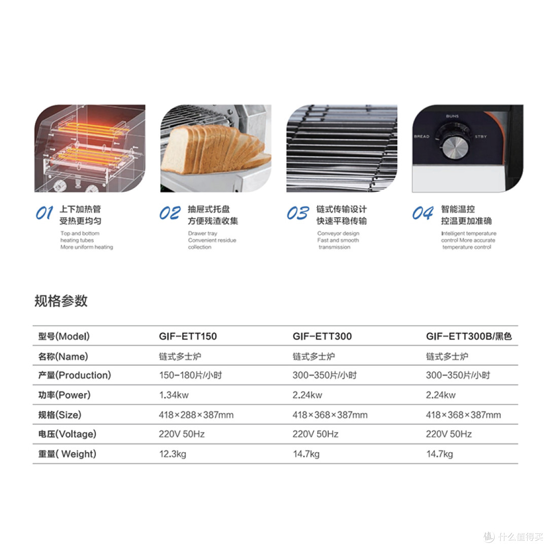 珠海万怡酒店采购GIFFTT®吉福士链式多士炉GIF-ETT300链式烘焙