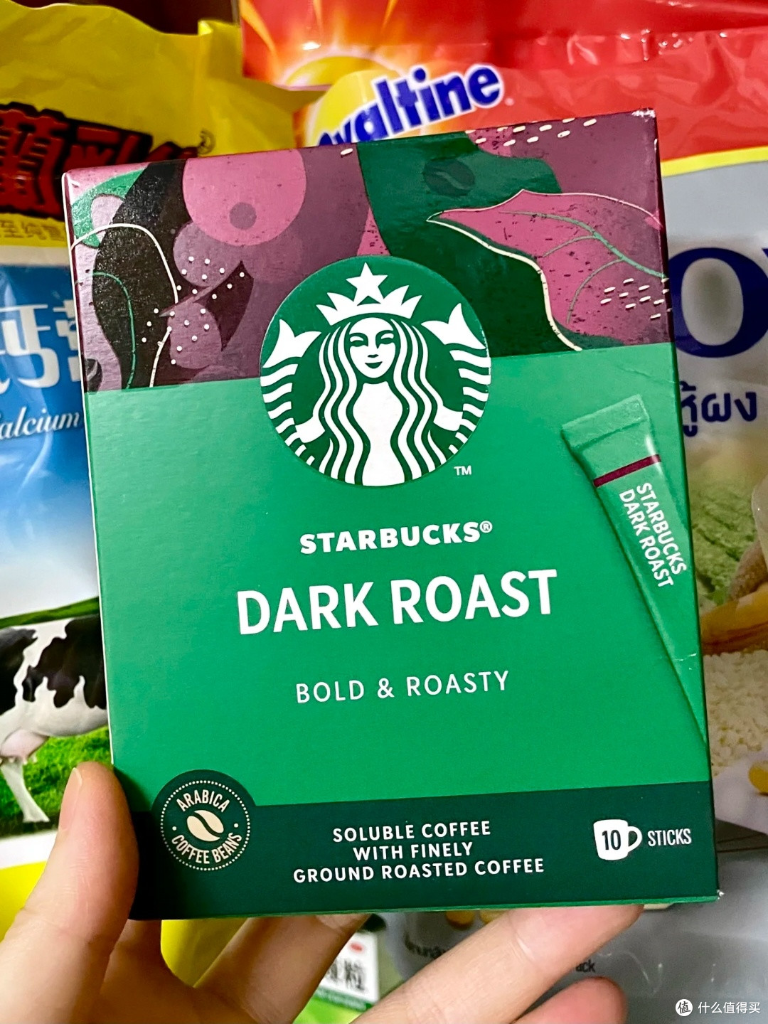 办公室抽屉常备的星巴克速溶,贵是贵了点但真方便