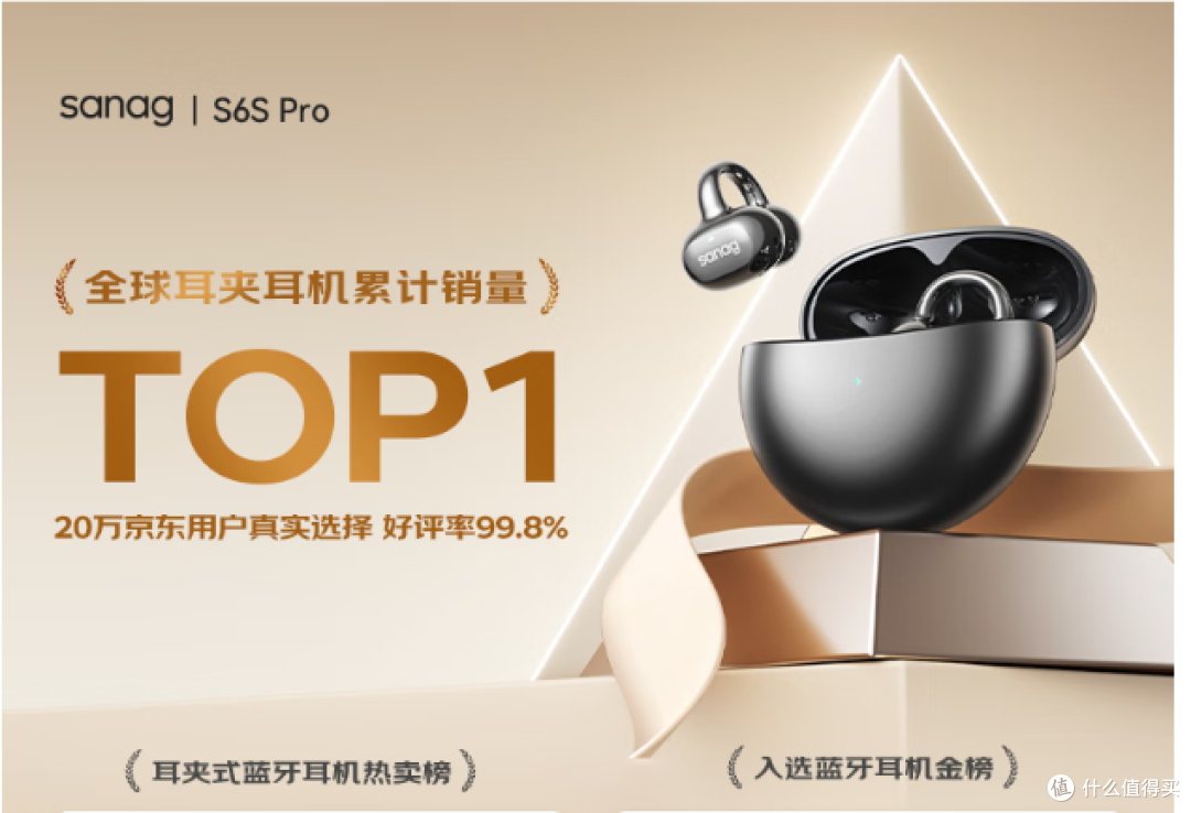 塞那S6S Pro AI耳机,跑步不掉,通话降噪,让你爱不释手!