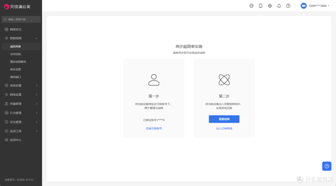 组网设置