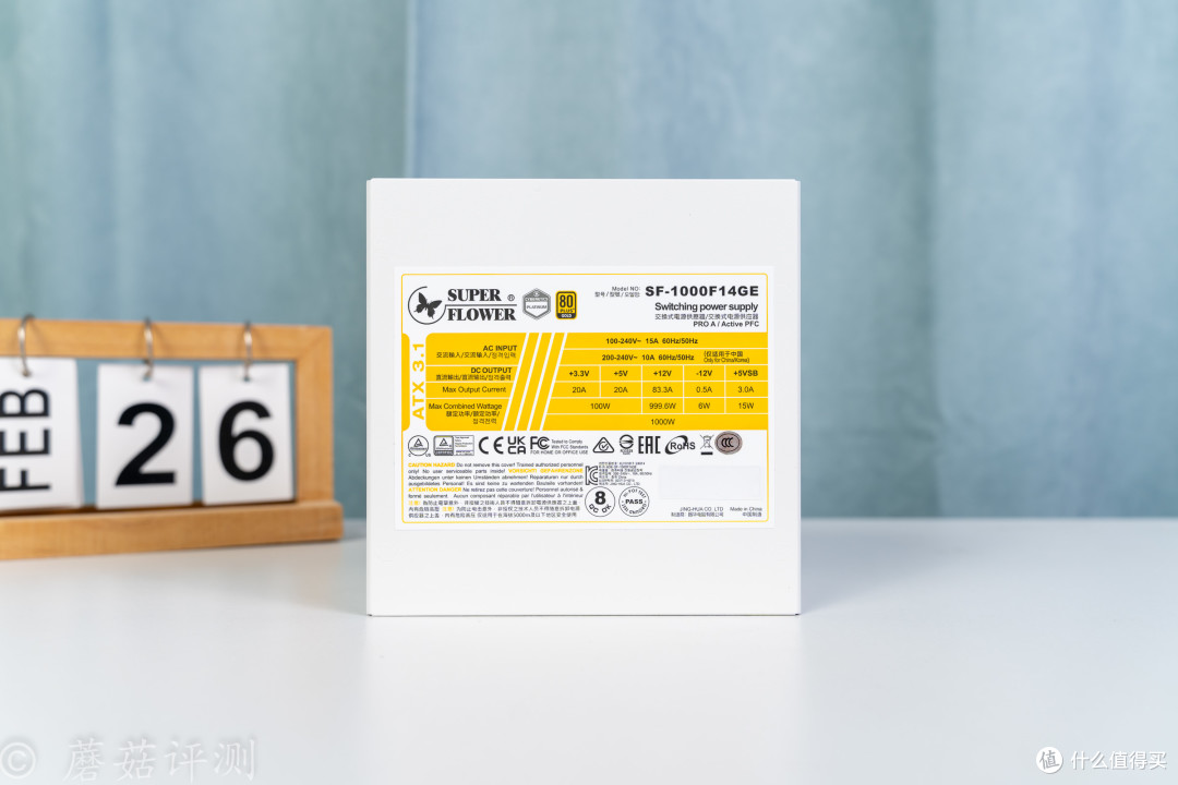 九宫格盲插接口,好看又易用,振华LEADEX PROA1000W金牌电源拆解
