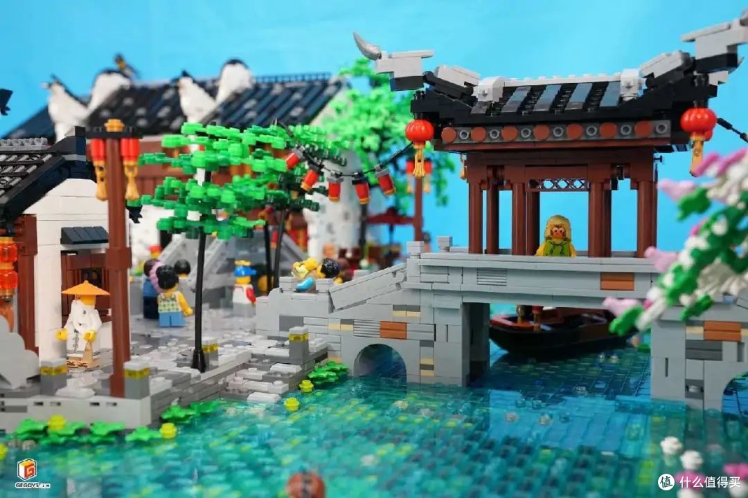 乐高积木复刻世界第七站——共赴一场烟雨江南之约……