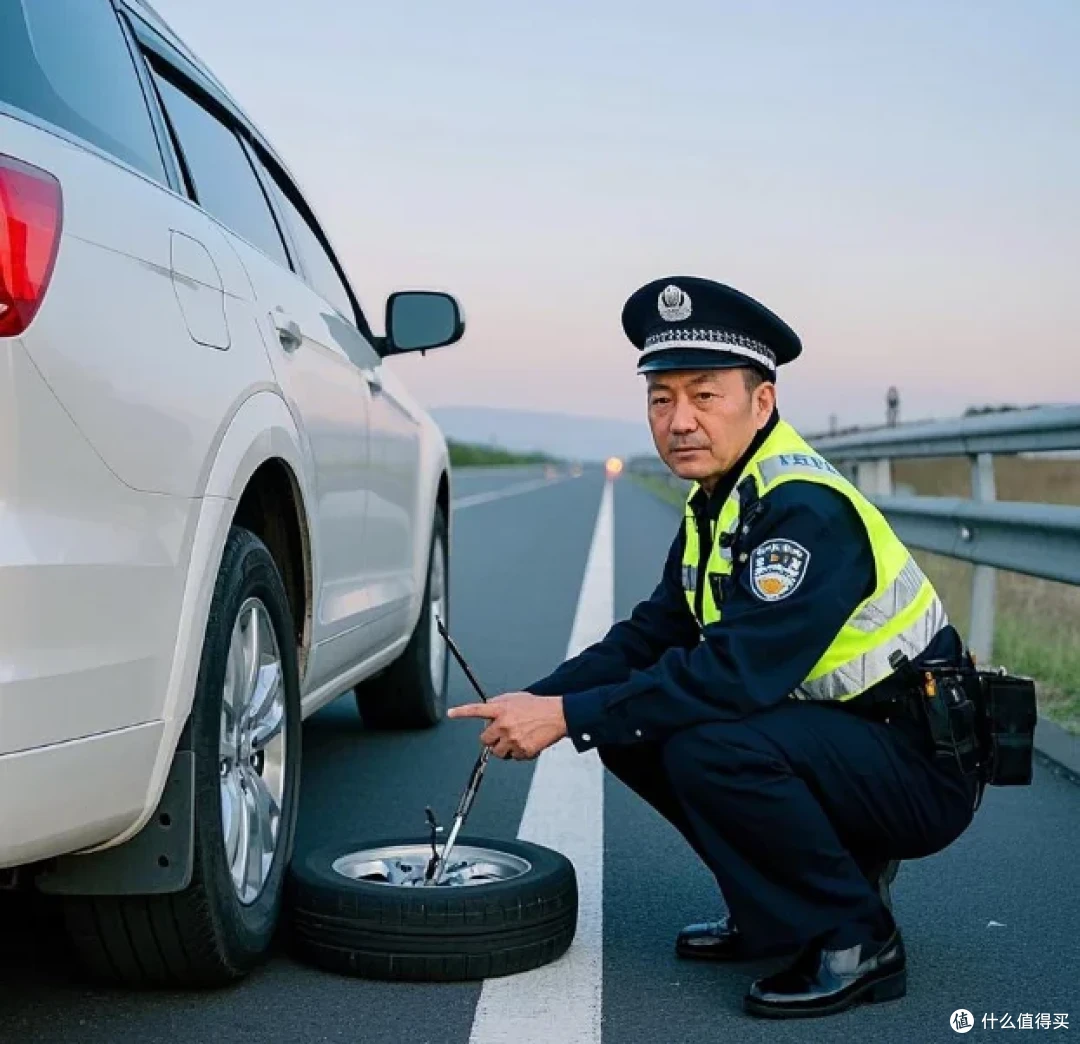 应急车道换胎会被罚款扣分？交警教你一招，不仅不罚，还会帮你忙