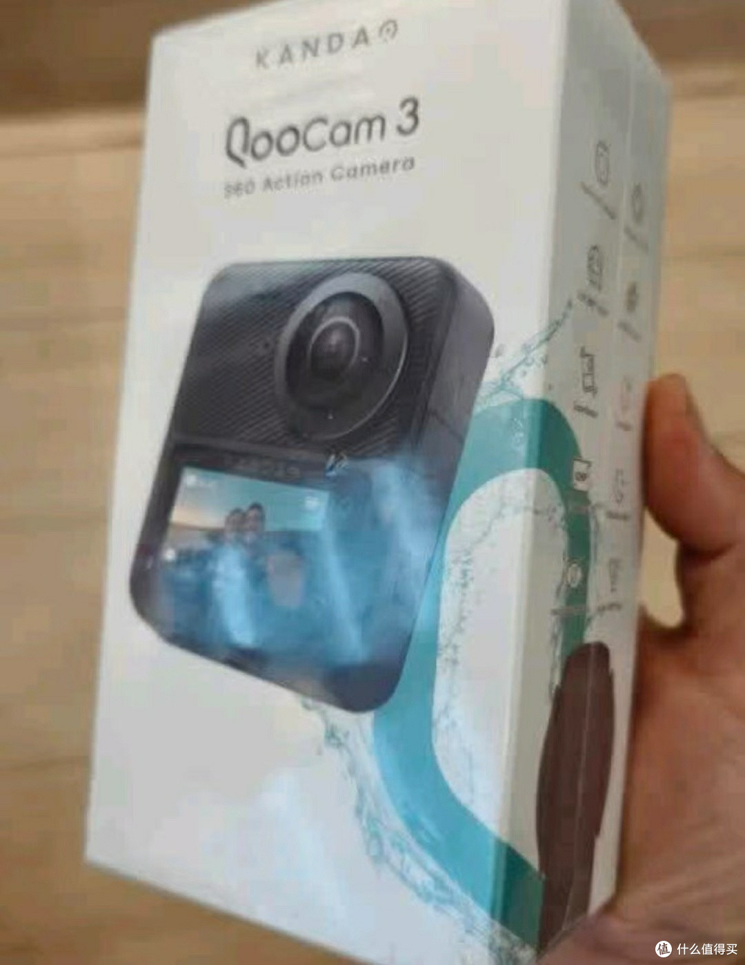 我入手了KanDao看到QooCam 3全景运动相机,拍户外真的绝了!