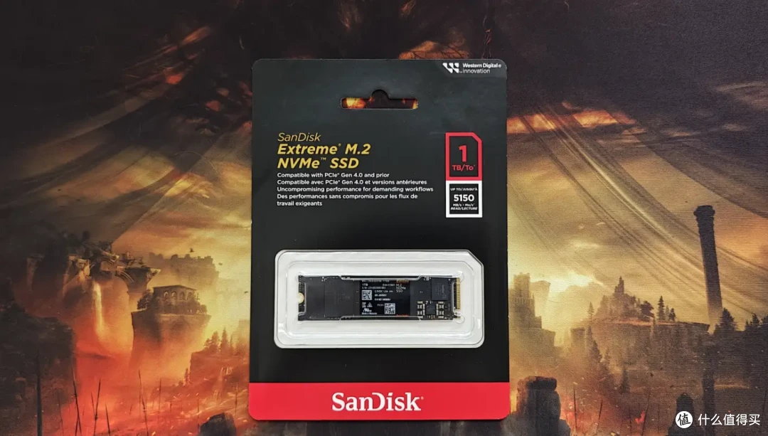 大厂出品，稳定可靠 闪迪至尊极速™ M.2 NVMe™ 固态硬盘