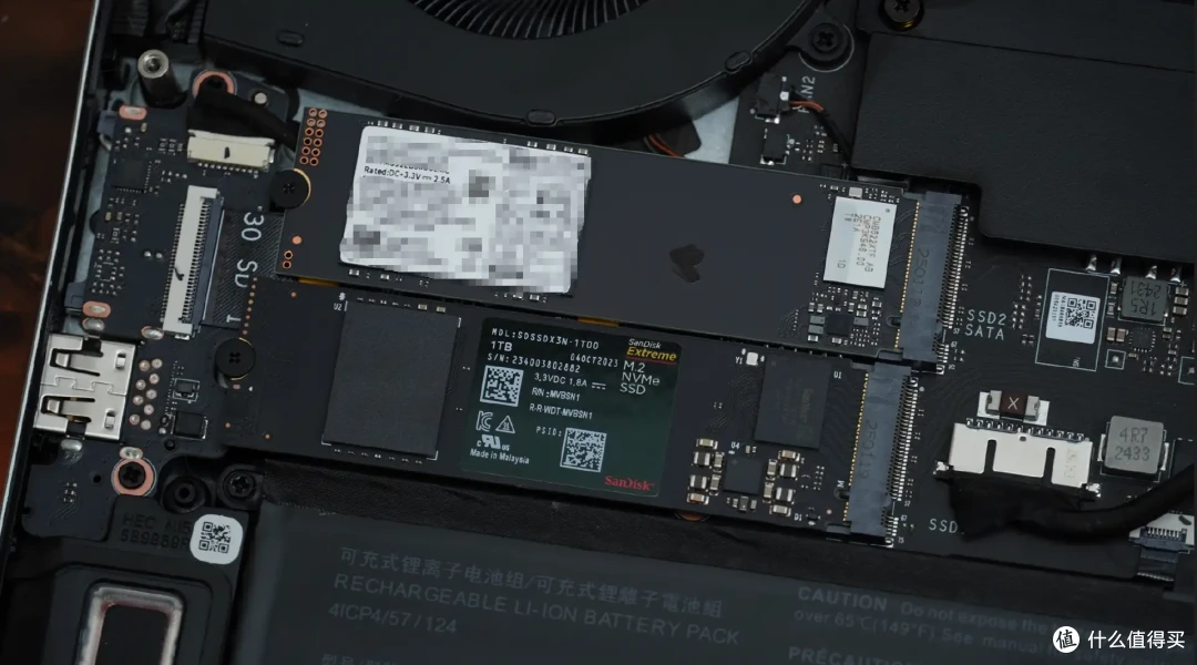 大厂出品，稳定可靠 闪迪至尊极速™ M.2 NVMe™ 固态硬盘