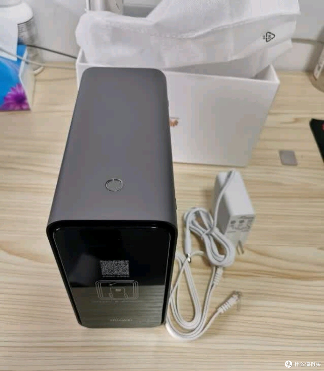 华为家庭存储4TB 手机一碰扩容 双盘位nas网络存储器