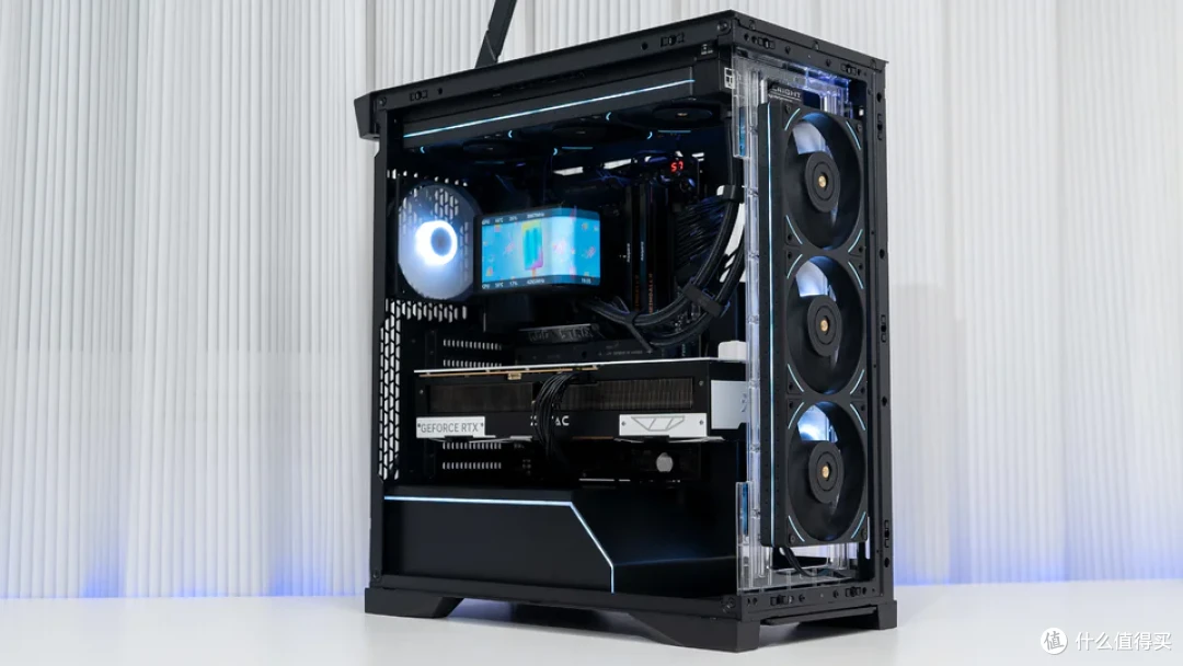 INWIN迎广Prism稜 华硕 X870E-E 索泰 5070Ti 天启装机分享