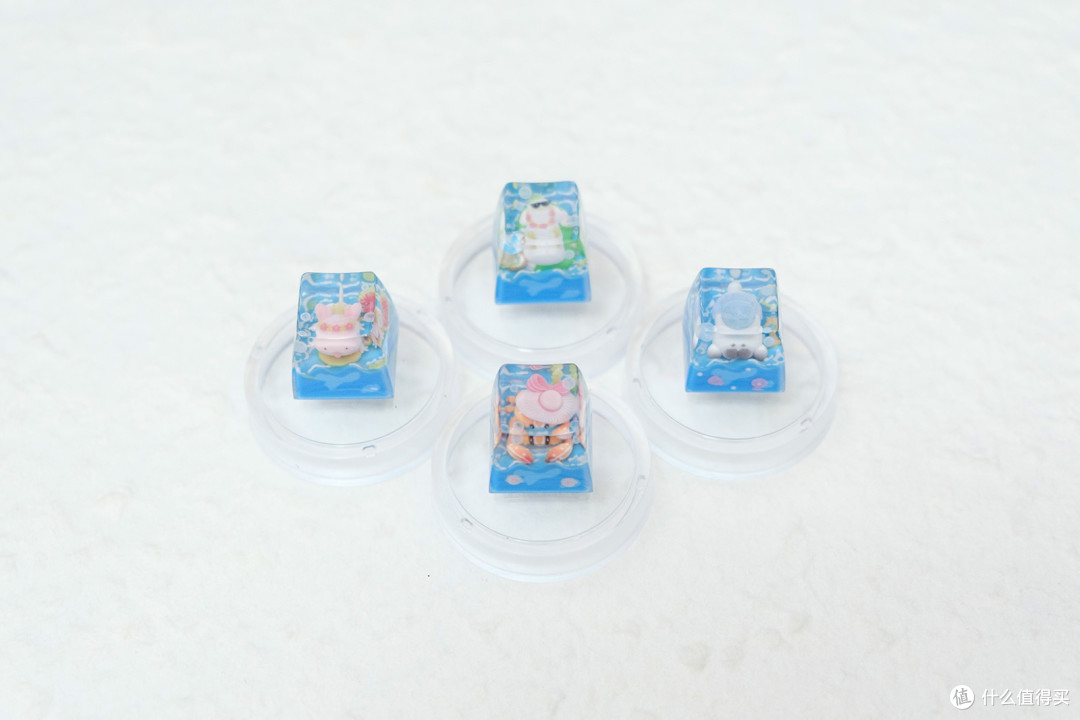 炎炎夏日的一丝清凉意，KEYMOJI键墨泳池派对个性键帽