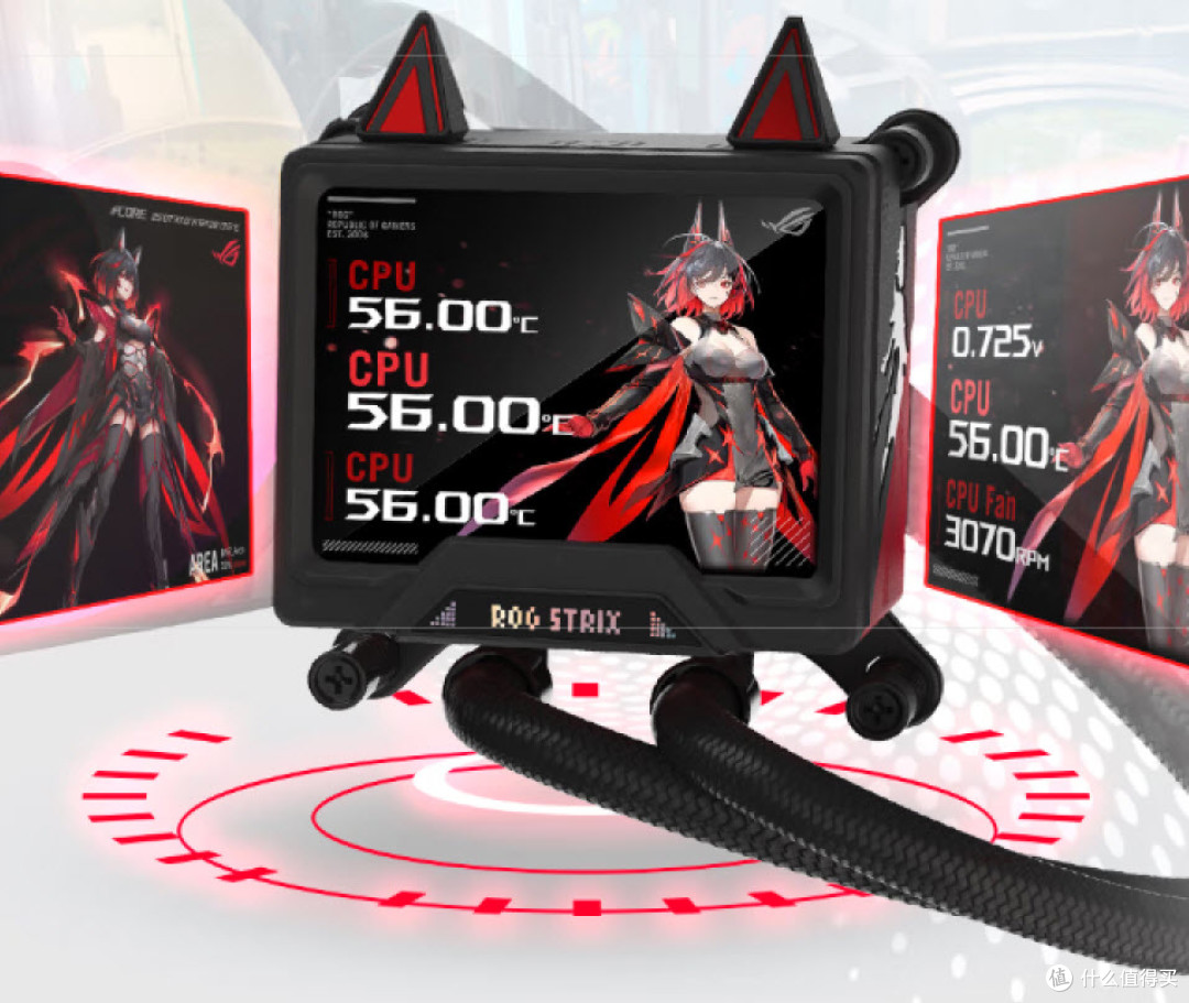 新品ROG RO姬水冷散热器燃爆登场,开启二次元电竞奇妙之旅