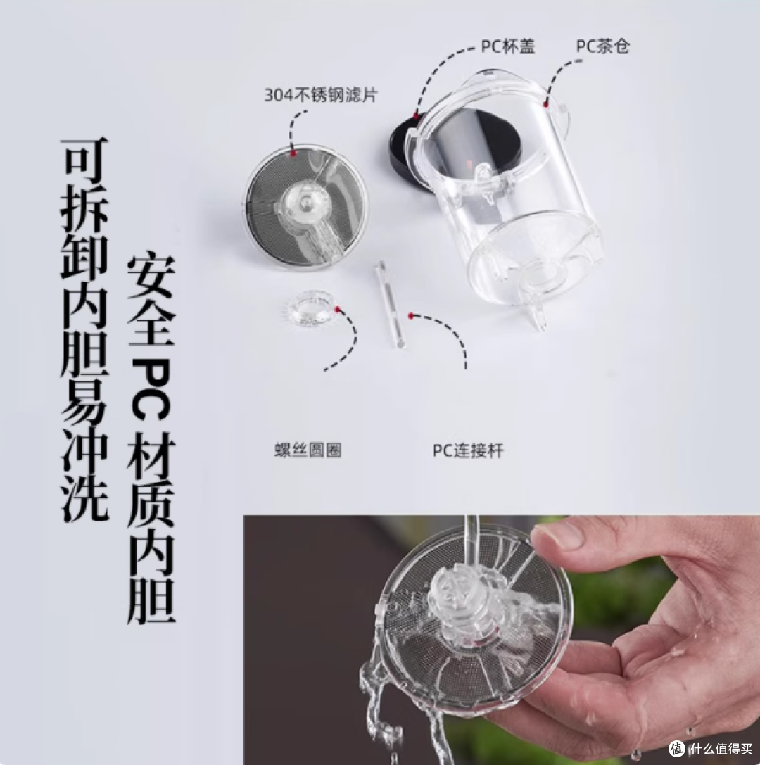 泡茶壶飘逸杯茶水分离玻璃家用一键过滤沏茶壶冲茶器茶具泡茶神器
