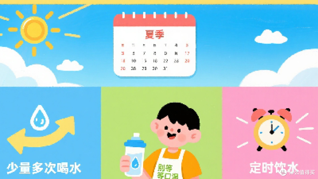 夏天喝水补什么好