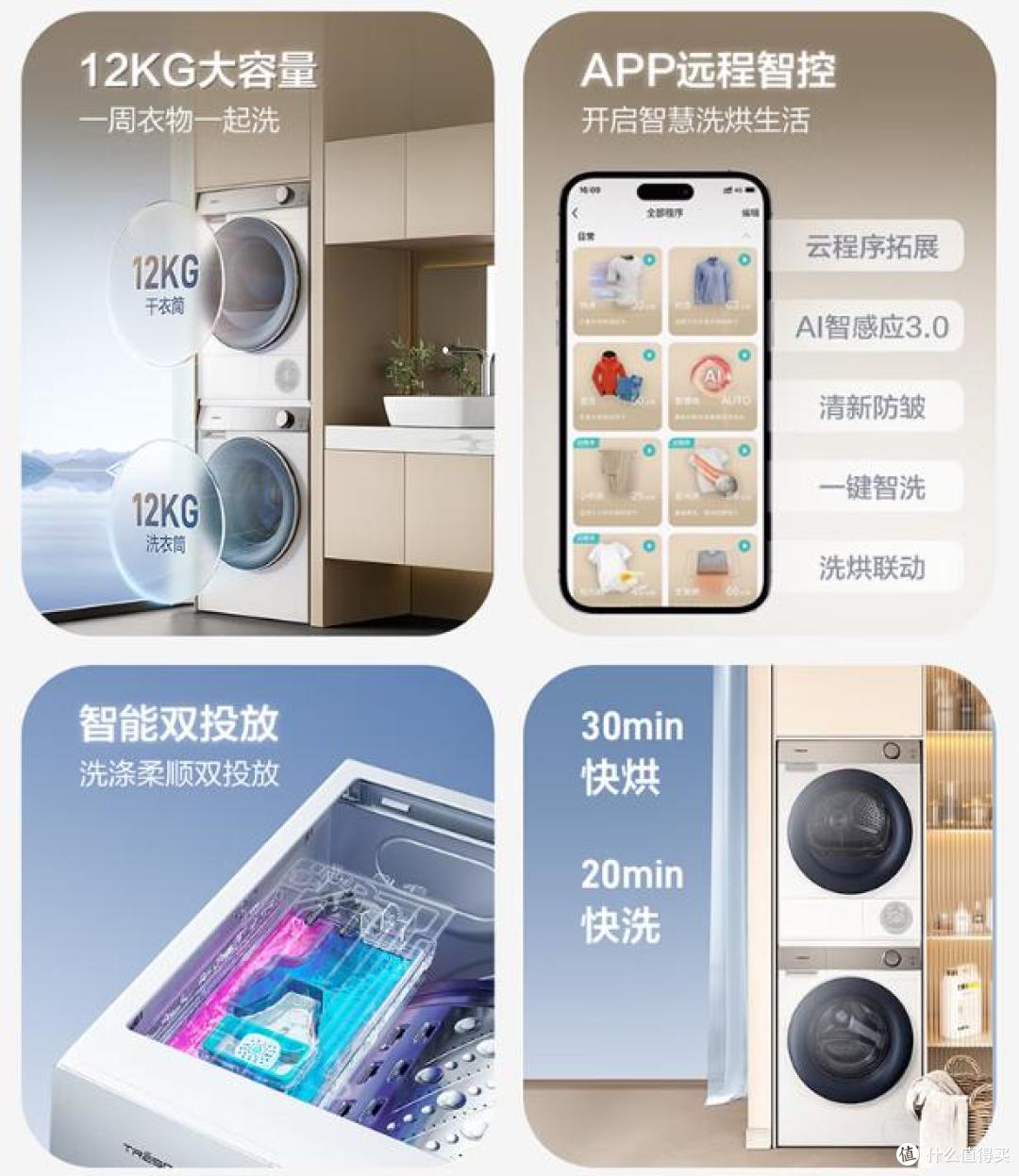 洗烘套装选什么品牌最好?2025洗烘套装最新排名前十名!买前必看