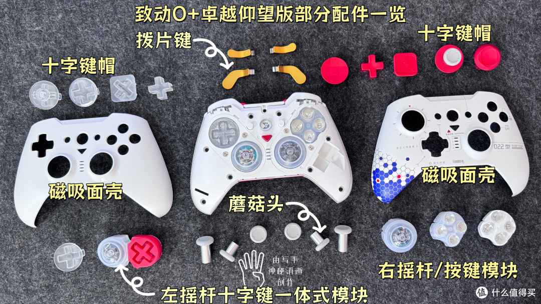 比精英手柄更精英,全模块拼装、可以切换形态的致动O+卓越仰望版