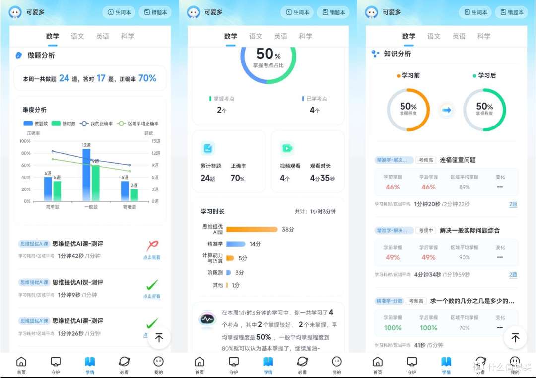 智商税还是真刚需?三年级小学生亲测7天科大讯飞学习机T30pro!