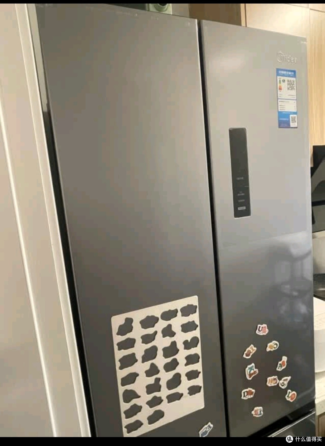 美的（Midea）417法式多门四开门60cm超薄零嵌入式双变频小