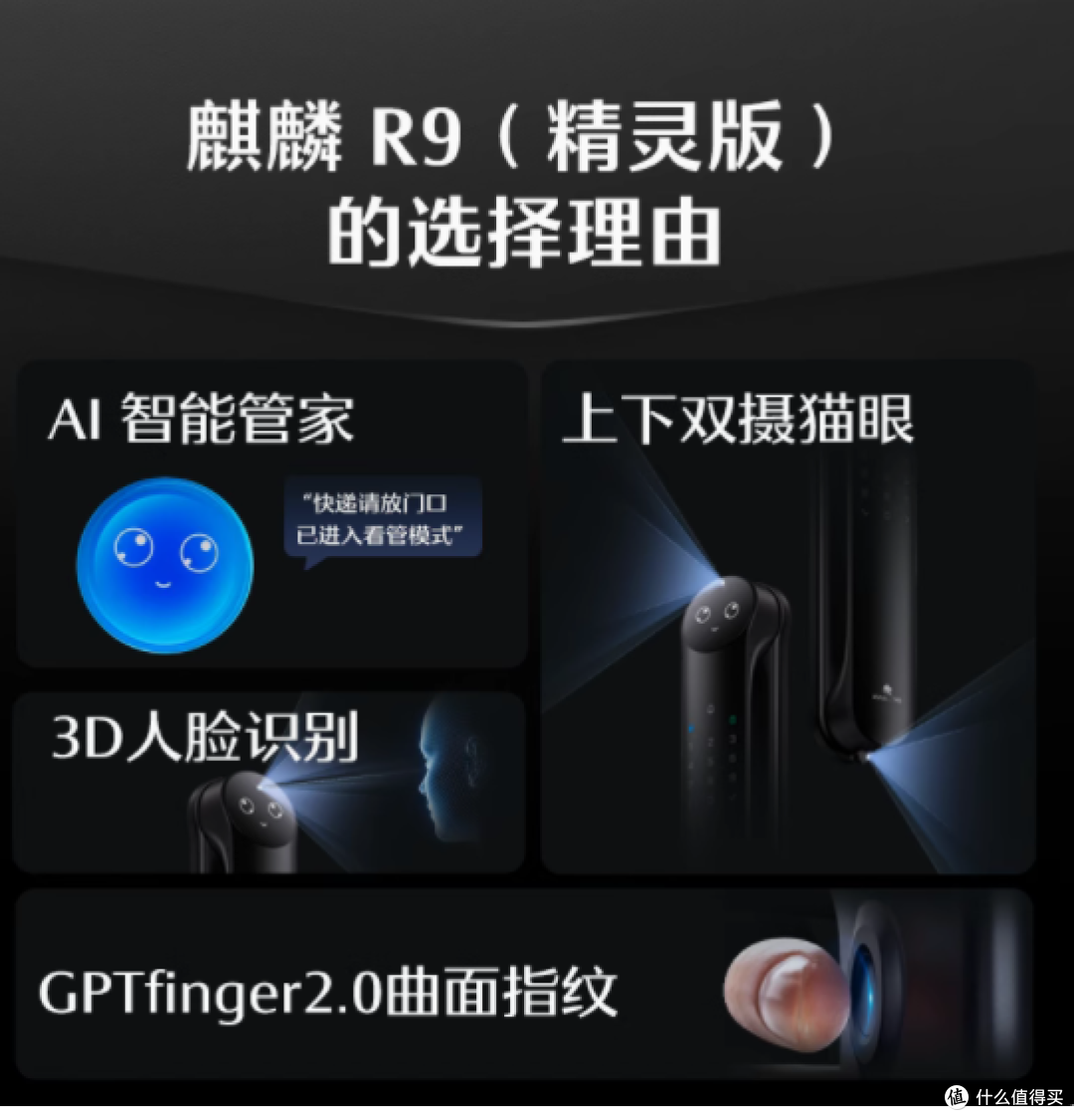 德施曼麒麟 R9 精灵版:开启智能锁新时代