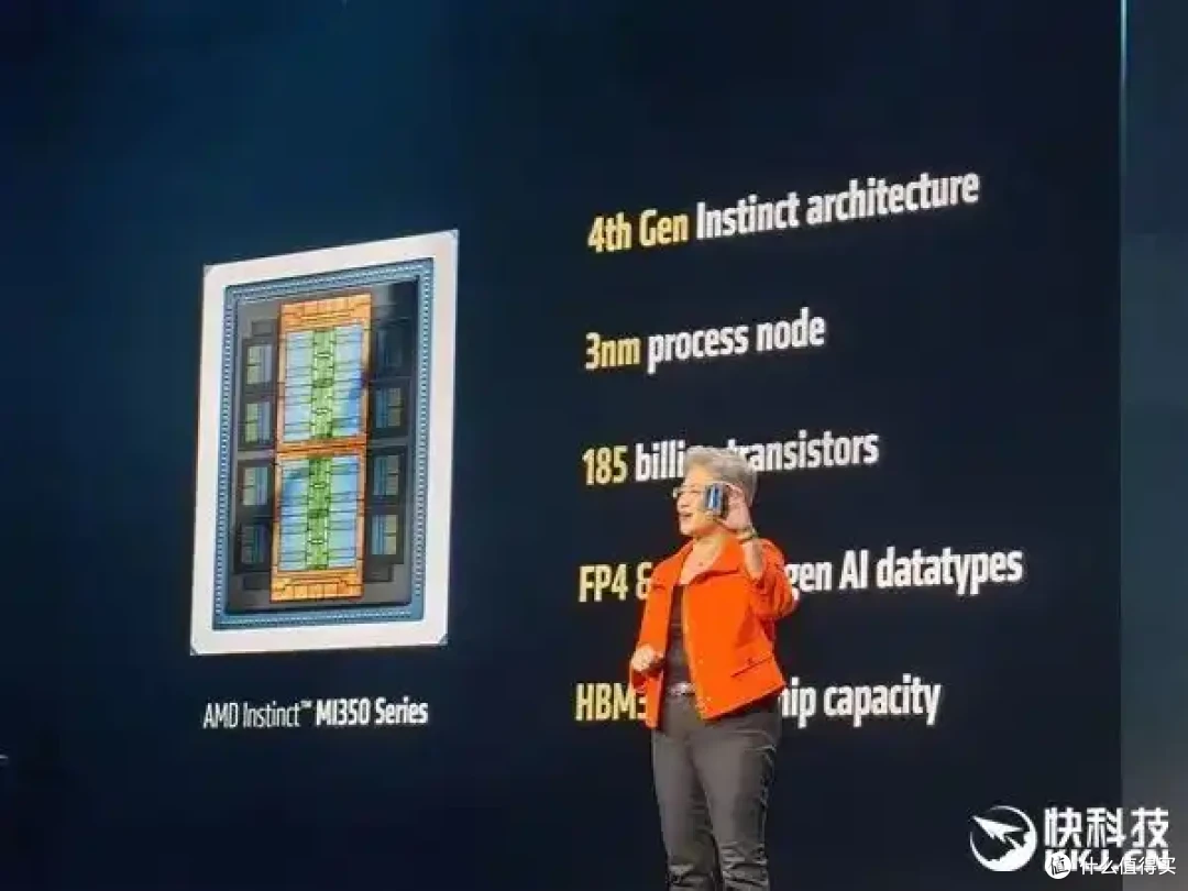 AMD AI加速卡升级288GB内存、1400W功耗野兽！下代更是80万兆网卡