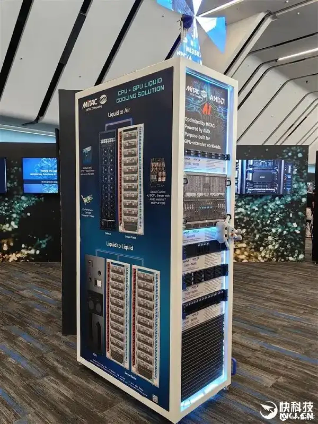 AMD AI加速卡升级288GB内存、1400W功耗野兽！下代更是80万兆网卡