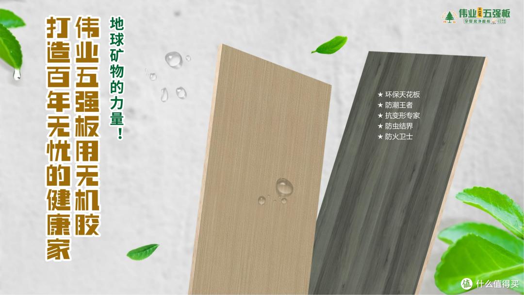 地球矿物的力量!伟业五强板用无机胶打造百年无忧的健康家