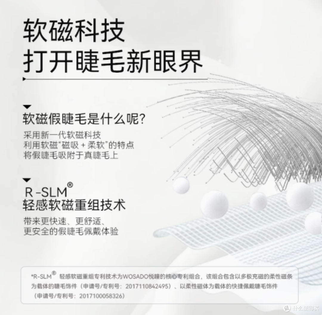 WOSADO悦瞳素颜睫磁吸睫毛,自然免胶新体验!🌟