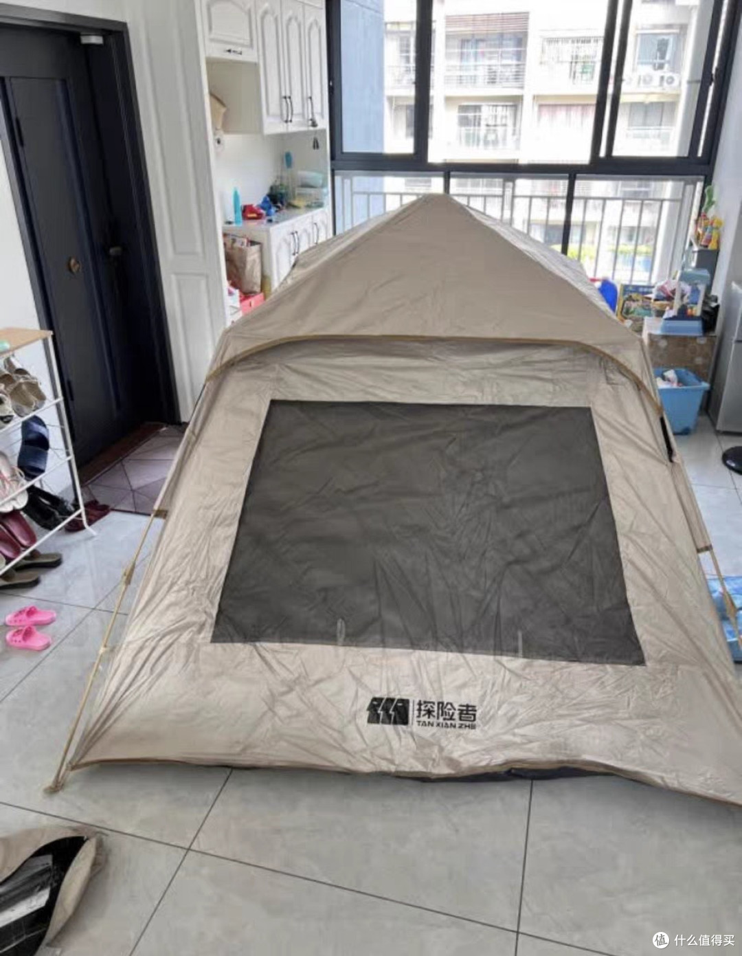 带娃露营初体验，全靠这个帐篷撑场面！