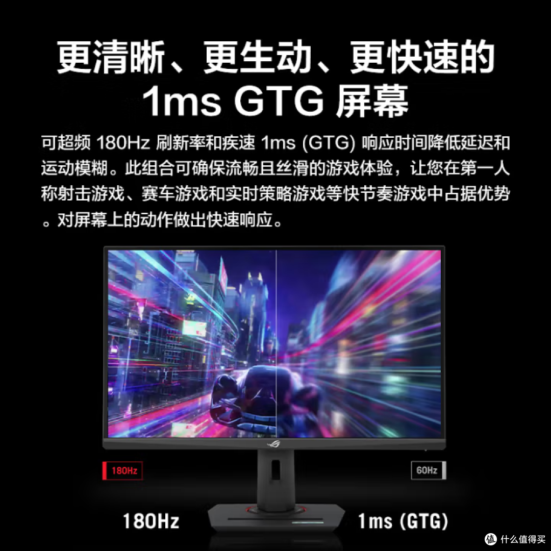 华硕 ROG XG27ACS绝杀:电竞显示器超值之选,国补后仅1306元