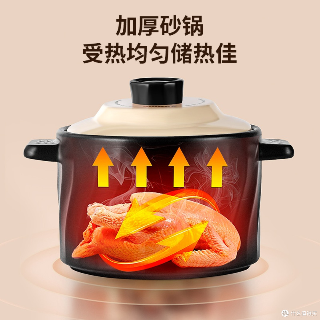 家庭厨房的煲汤神器！618不容错过的欧美达陶瓷煲深度测评