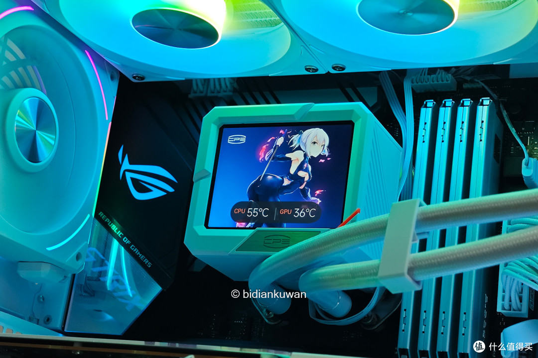 水冷看片不是梦:超频三 北境GT360 ARGB屏显一体式CPU散热器装机