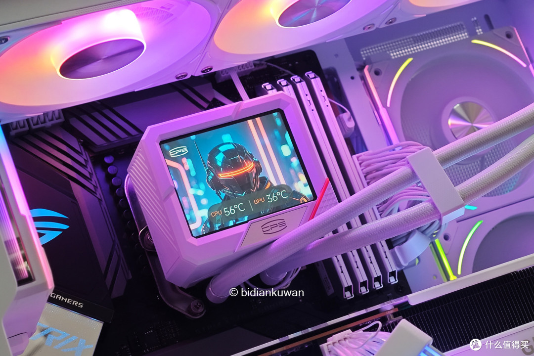 水冷看片不是梦:超频三 北境GT360 ARGB屏显一体式CPU散热器装机