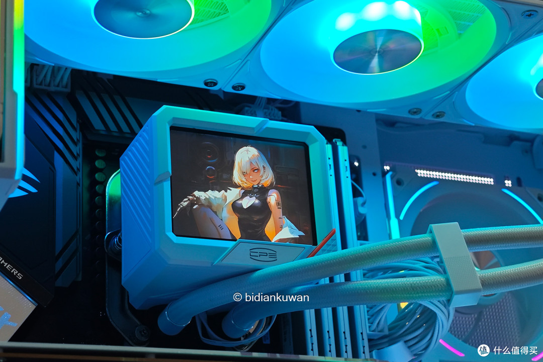 水冷看片不是梦:超频三 北境GT360 ARGB屏显一体式CPU散热器装机