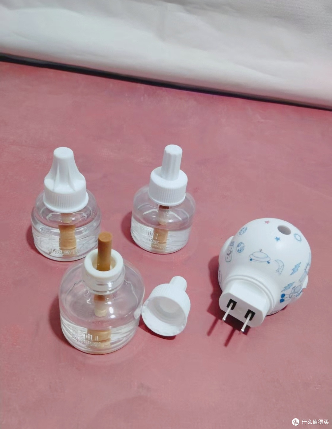 彩虹电热蚊香液无味驱蚊全家适用一插安心过夏