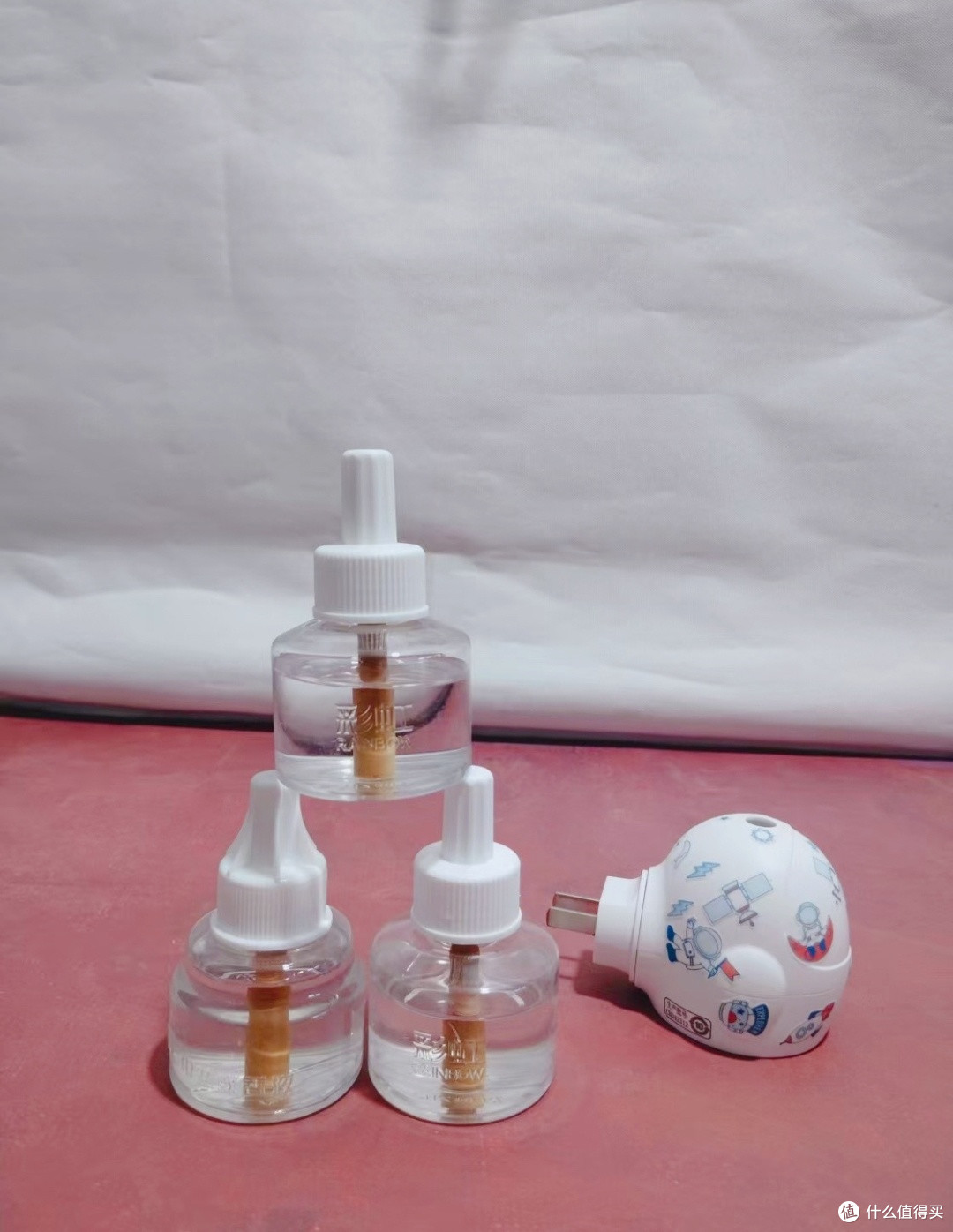 彩虹 电热蚊香液:无味驱蚊 全家适用,一 "插" 安心过夏