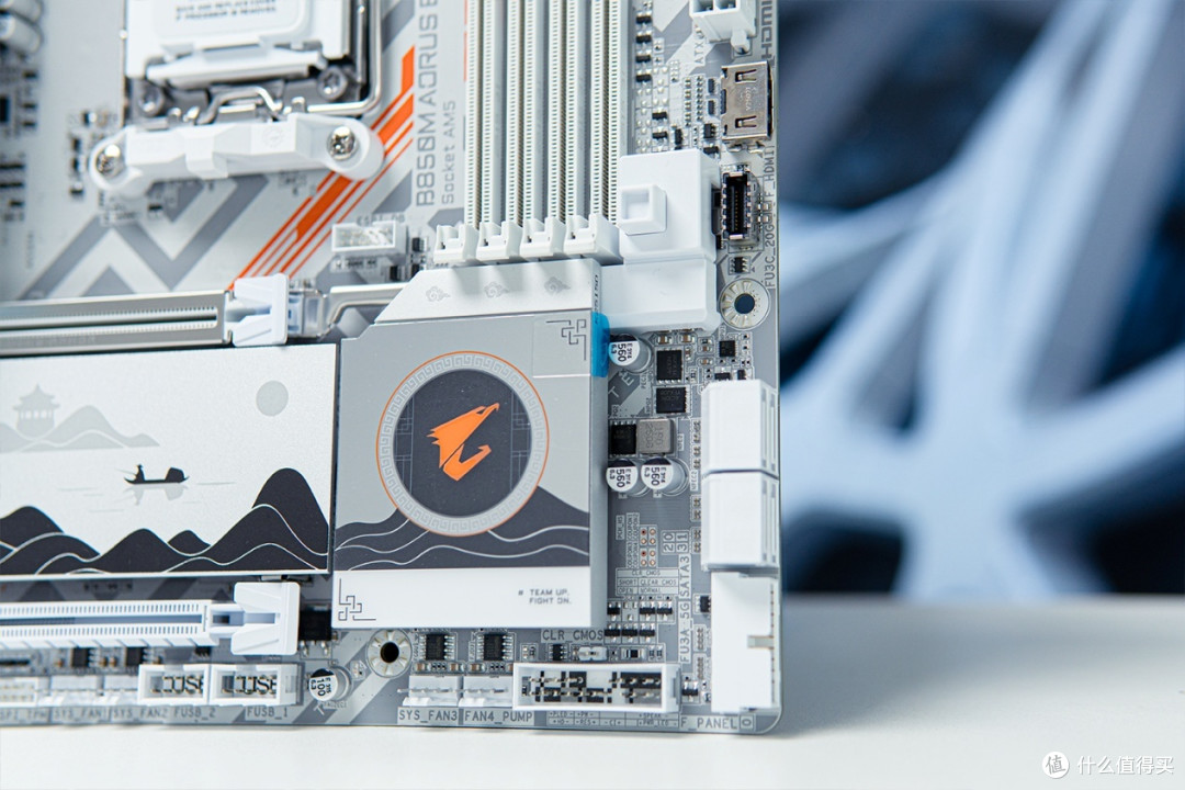 国潮来袭!技嘉B850M AORUS ELITE WIFI7 ICE-P雕妹主板装机