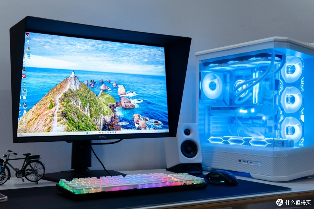 国潮来袭!技嘉B850M AORUS ELITE WIFI7 ICE-P雕妹主板装机