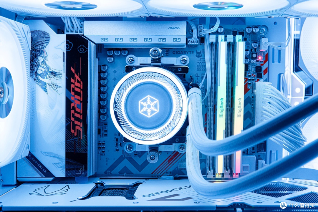 国潮来袭!技嘉B850M AORUS ELITE WIFI7 ICE-P雕妹主板装机