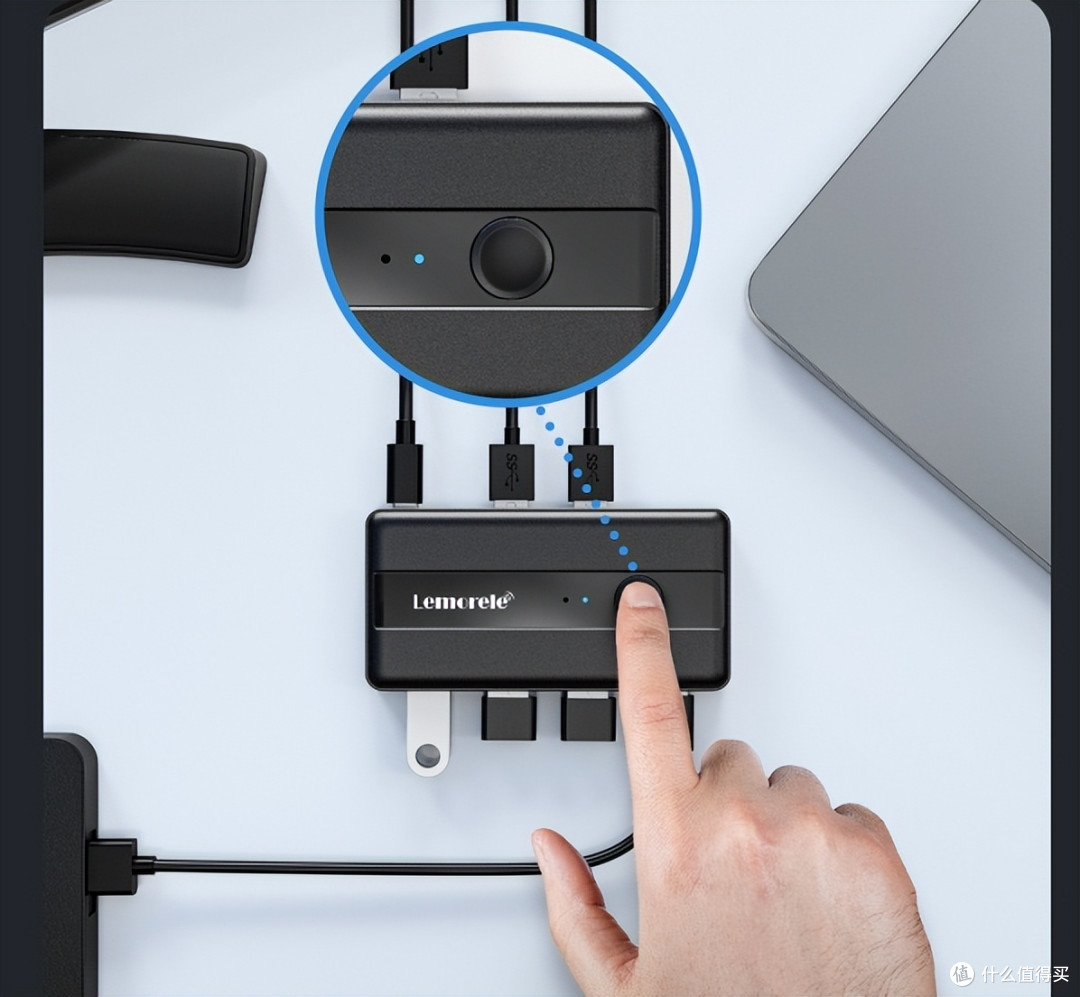 这个USB Switch H5切换器有点东西,告别手动插拔的痛苦!