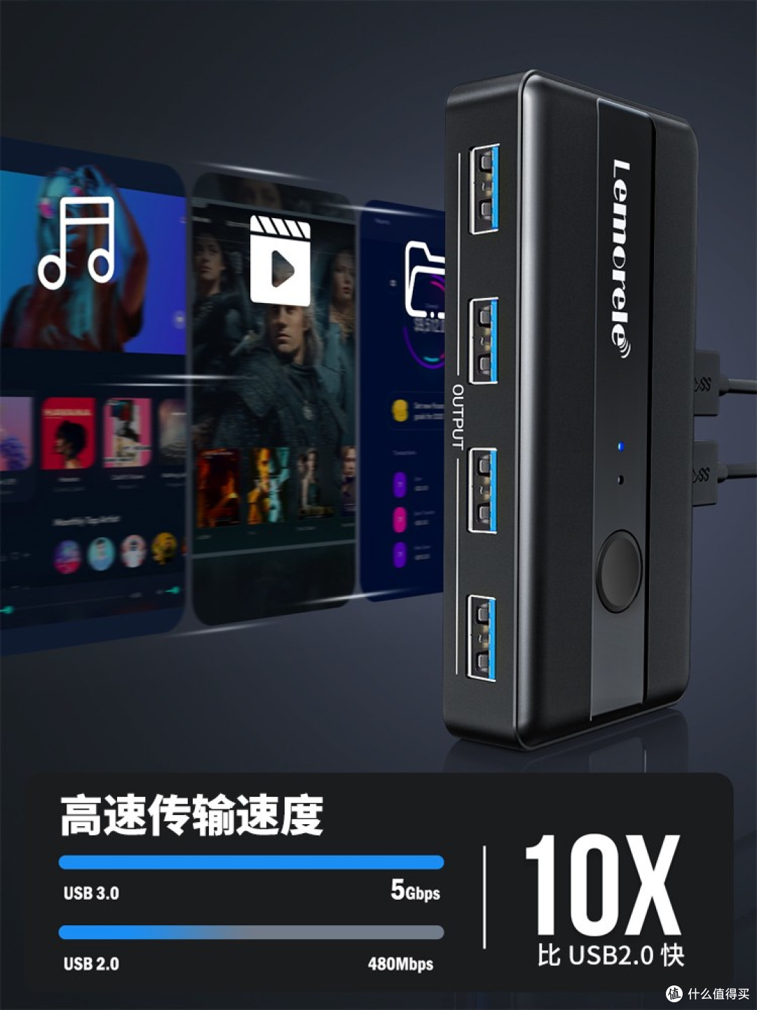 这个USB Switch H5切换器有点东西,告别手动插拔的痛苦!
