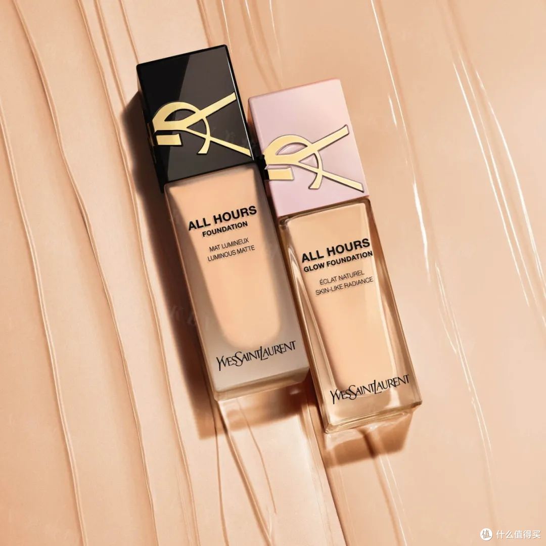 毕生之研双效酶磨皮控油冻干粉饼；YSL All Hours粉底液...