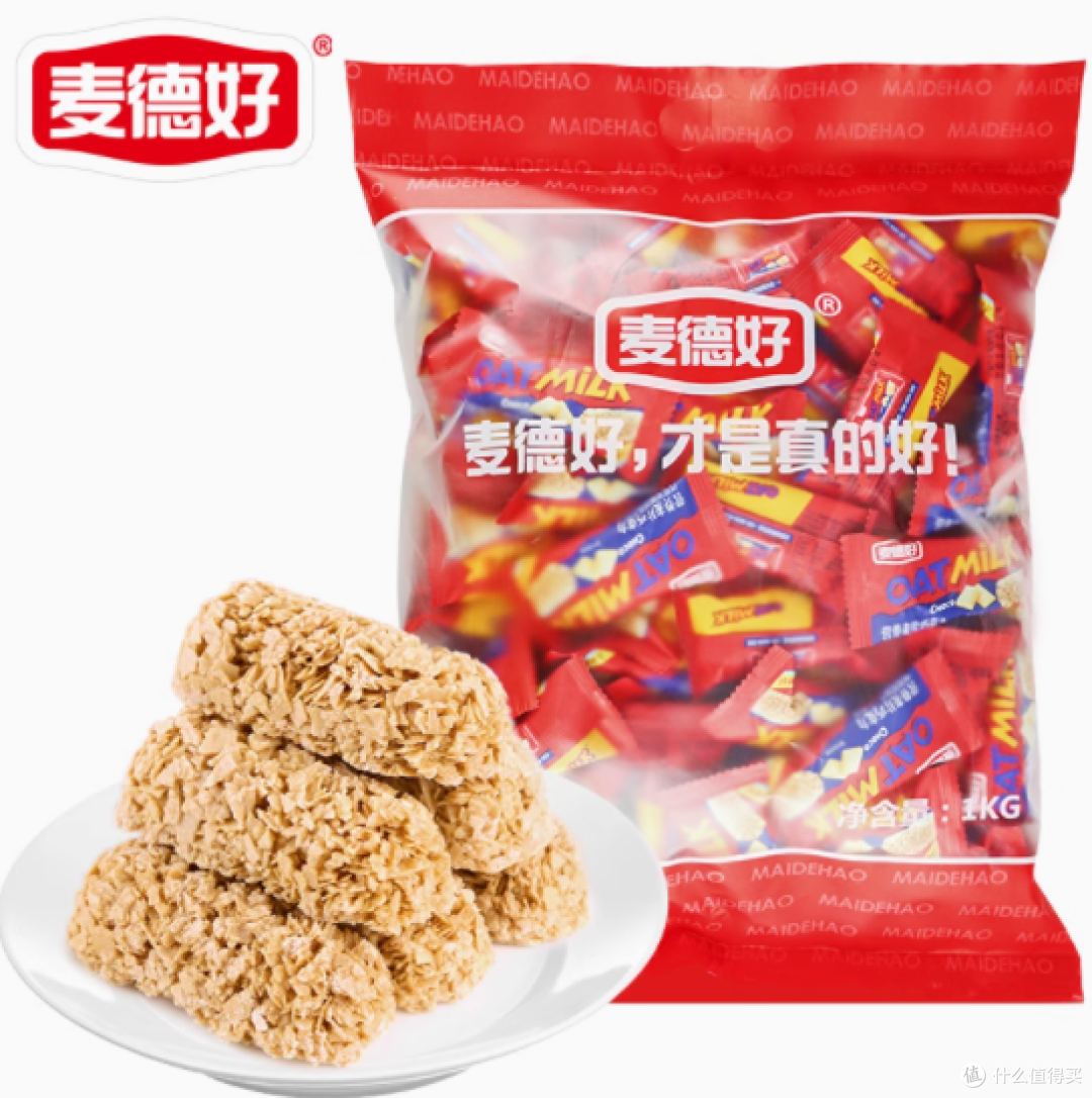 麦德好旗舰店原味燕麦巧克力酥糖果 500g:甜蜜酥脆,一口爱上
