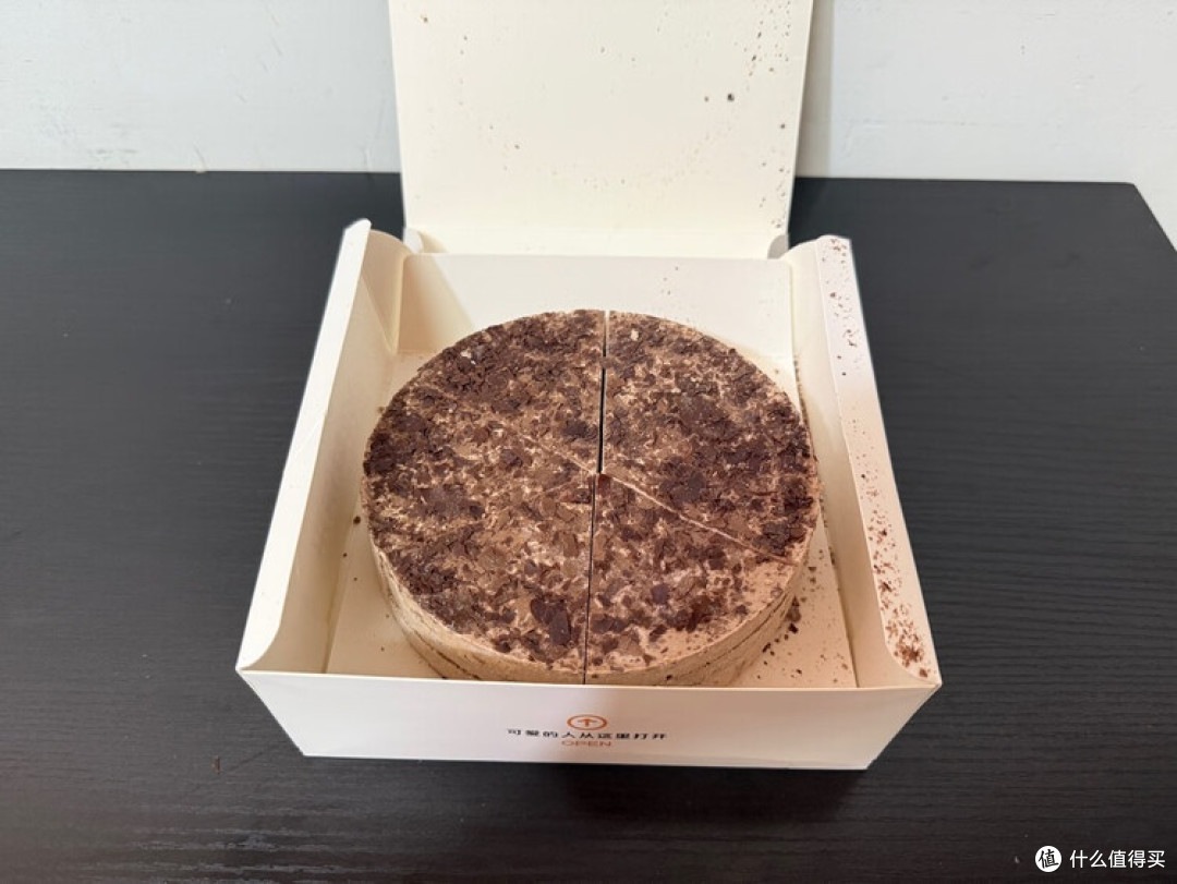 黑巧酪酪香脆慕斯的层次体验