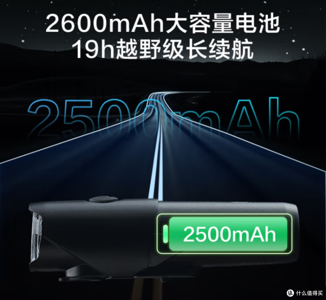 夜骑之光，京东京造 Q1 强光自行车灯