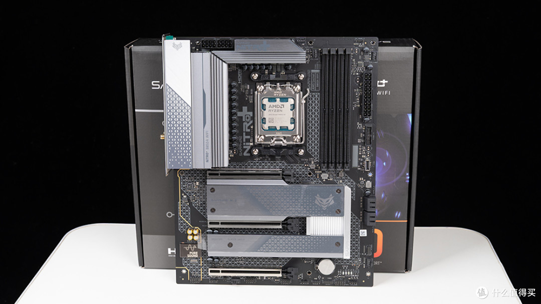 蓝宝石NiTRO+氮动B850A WIFI：跑满9950X3D稳8000的性价比ATX大板