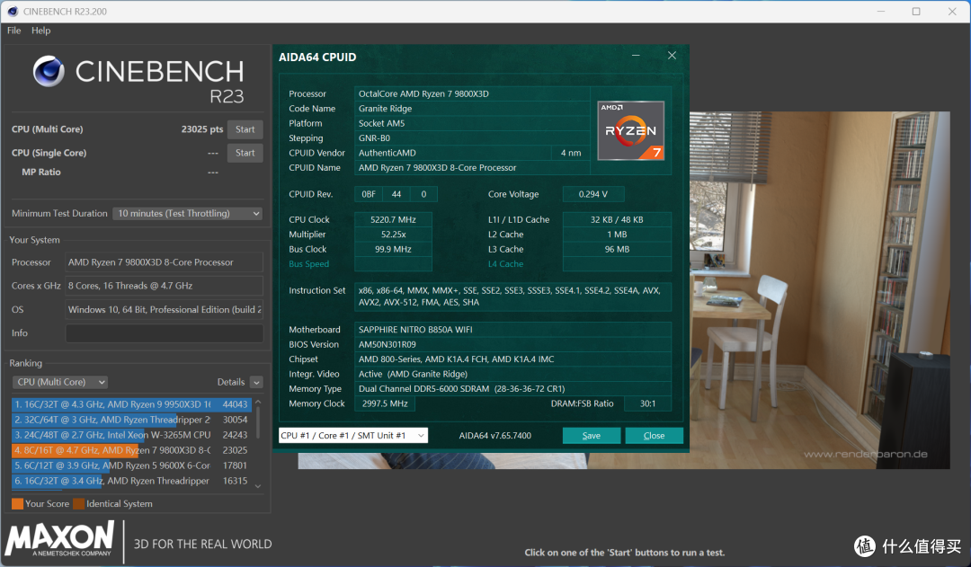 蓝宝石NiTRO+氮动B850A WIFI：跑满9950X3D稳8000的性价比ATX大板