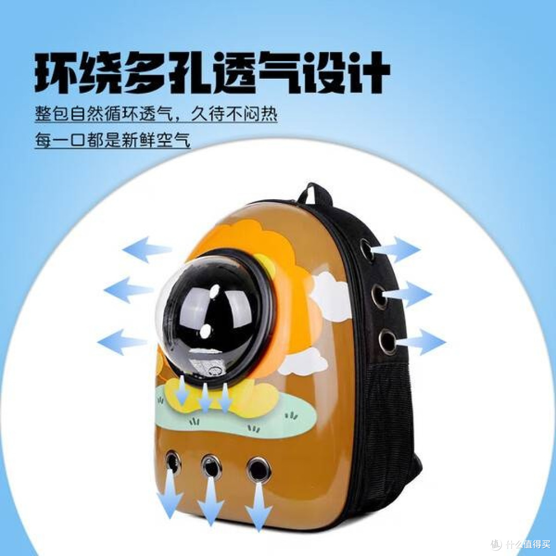 波奇多太阳花狮子款猫包:独特设计,实用之选,让猫咪舒适出行