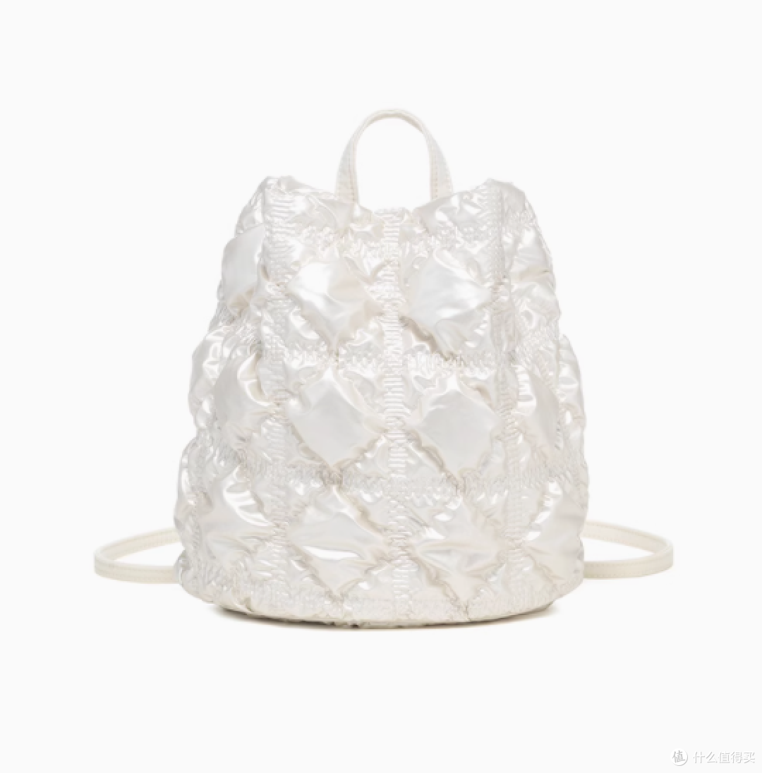 CARLYN MINI CLOVER BACKPACK：韩系经典，轻盈随行_女士手提包_